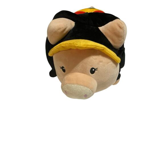 WONDER WOMAN Piggy Bank Pig Plush DC Comics Super Hero - Picture 2 of 7